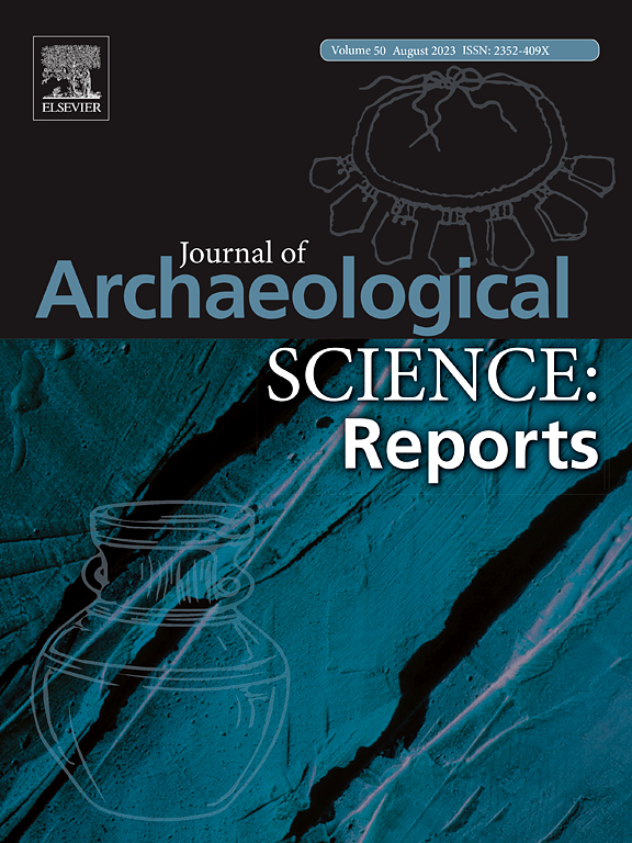 Go to journal home page - Journal of Archaeological Science: Reports